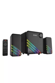 HP-TV02 2+1 Bluetooth Sinema Sistemi Rgb Usb,Aux,Tf