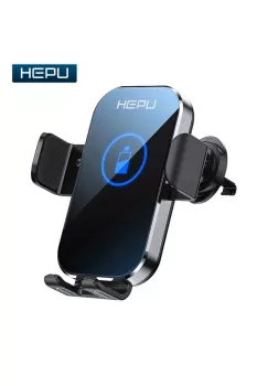 HP-W06 Araç İçi Telefon Tutucu Kablosuz Şarj 15W