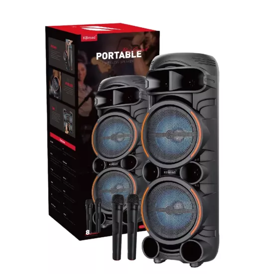 KTS 2058 Bluetooth Hoparlör | 30W RMS  | 2x8”