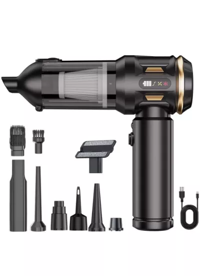 LT-100 18000Pa 100W Kablosuz Araç İçi El Süpürgesi