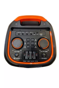 Boomboxtr Ndr 1095 Şarjlı Taşınabilir Bluetooth Parti Hoparlörü 2*8 inc Karaoke