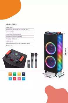 NDR A1010S Taşınabilir Bluetooth Hoparlör 100w