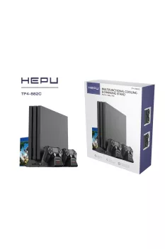 Ps4 Sogutucu Ve Şarj Tp4-882c Ps4 3 Soğutma Fanlı Stand