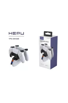 TP5-05103E Ps5 Dualsense Joystick Şarj Standı Göstergeli Şarj Istasyonu Fast Charging