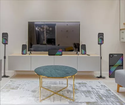 Hepu HP TV03 5+1 Bluetooth Sinema Sistemi 