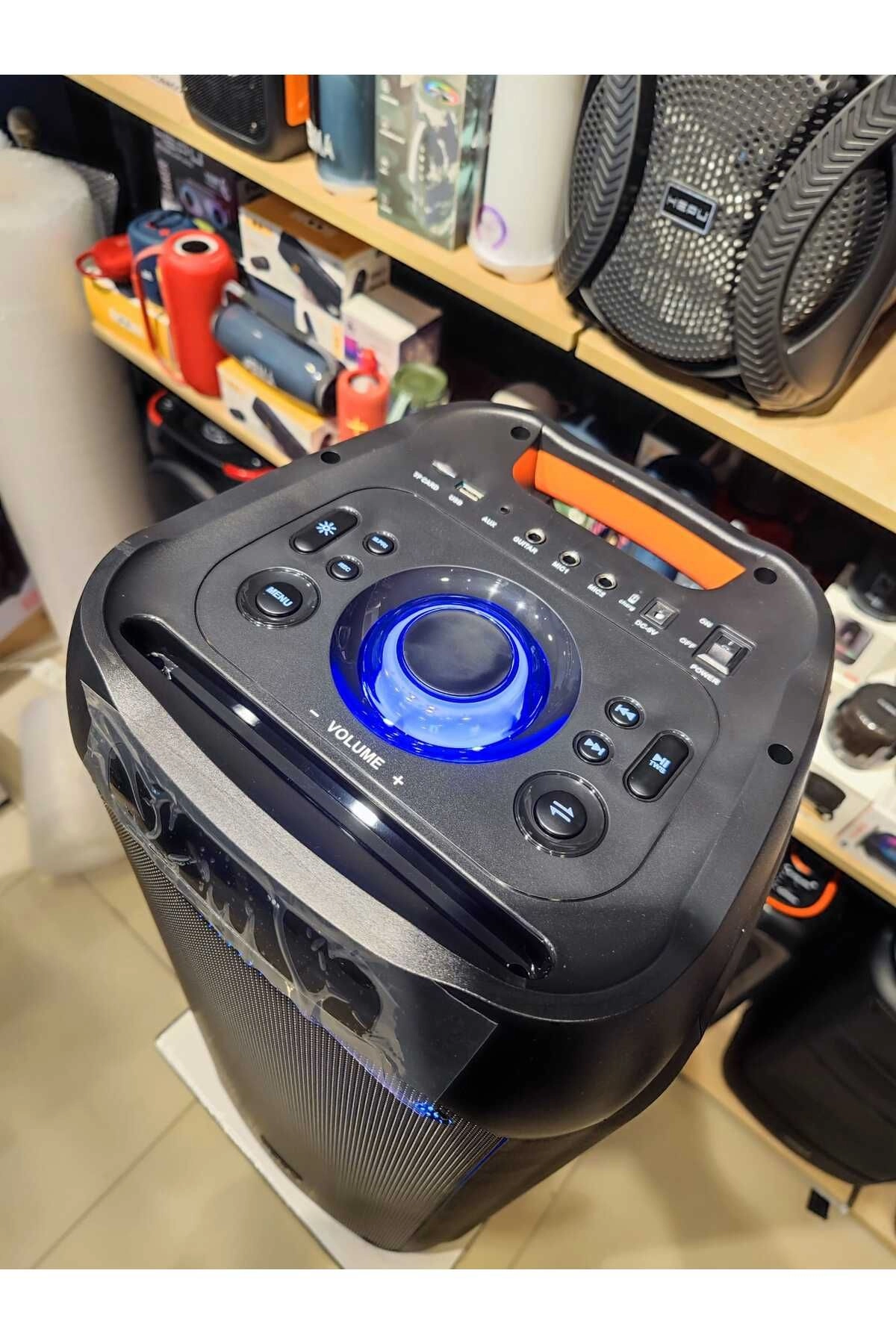 HP 965 Şarjlı Taşınabilir40 watt Rms 2*8 inch Bluetooth Hoparlör